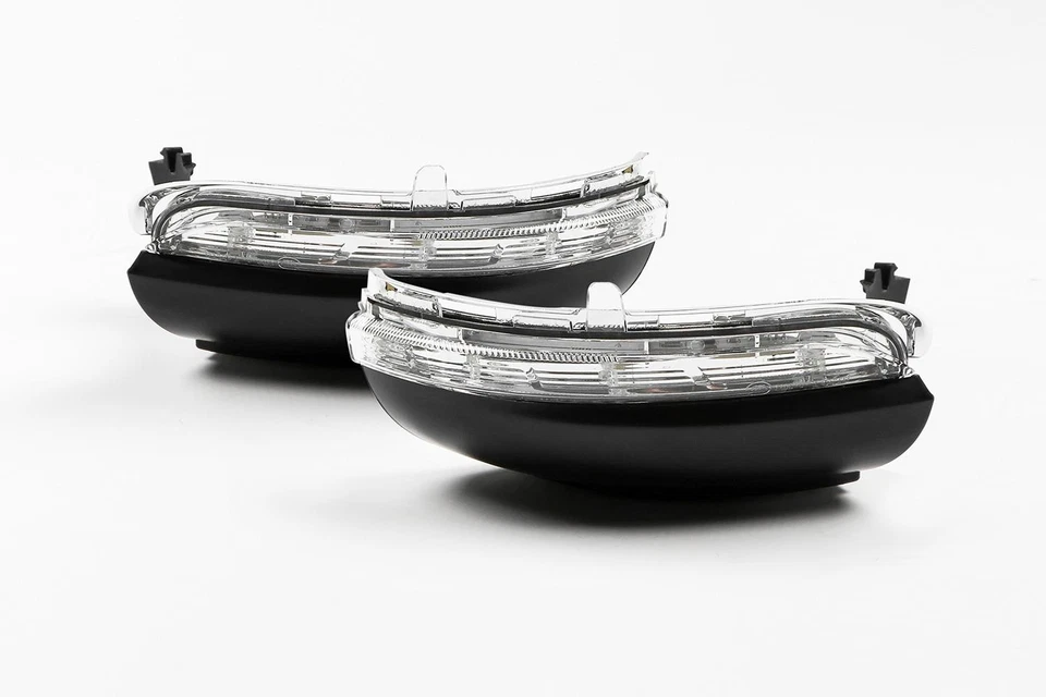 VW Golf MK6 conjunto de indicadores de espelho LED 11-16 conversível motorista passageiro - Imagem 1 de 4