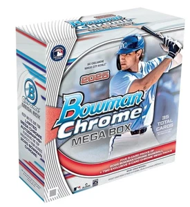 NEW 2025 BOWMAN CHROME BASEBALL FACTORY SEALED MEGA BOX 35 TOTAL CARDS KURTZ - Picture 1 of 1