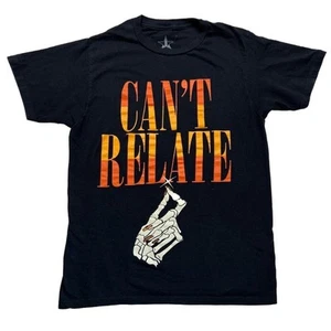 Jeffree Star Cosmetics Can't Relate Attitude T-Shirt 2019 Small Skeleton Makeup - Picture 1 of 4