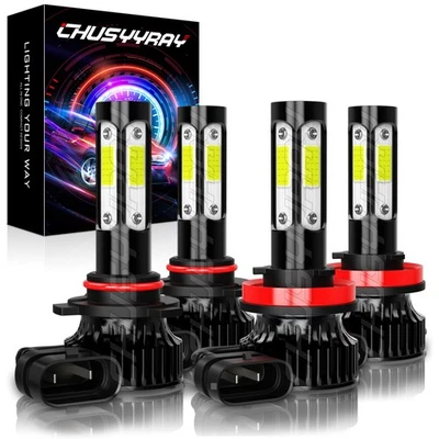 Faro LED haz alto-bajo 300%+ bombillas blancas brillantes para Honda CR-V CRV 2015-2020 Foto 1 de 4