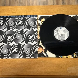 The Rolling Stones Steel Wheels Vinyl LP 1989 OC 45333 - Picture 1 of 7