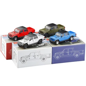 Pickup Gladiatore Auto 1:64 Collezione Wrangler Veicolo Jeep Modello Diecast Regali - Foto 1 di 16