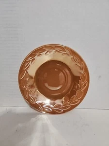 Vintage Fire King Pfirsich Glanz Geschirr 6" Untertasse  - Bild 1 von 7