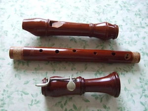 Heinrich Tenor Recorder, Modell Meister, Baroque with Key, Near Mint - Picture 1 of 6