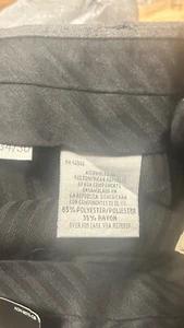 2 MENS pants dress designer Claiborne craft snd Barrow - Picture 1 of 8