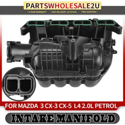 Conjunto de colector de admisión de motor para Mazda 3 CX-3 CX-5 L4 2,0 L 13-16 PE1113100B Foto 1 de 4
