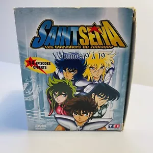 Saint Seiya - Les Chevaliers du Zodiaque DVD Box Set Volumen 9-19, Ep 49-114 RARO - Imagen 1 de 14