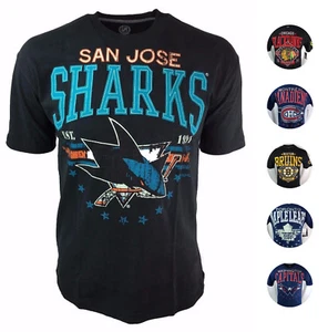 NHL Herren Big Time Distressed Stich & Druck T-Shirt G-III - Bild 1 von 12