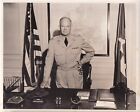 Original Press Photo Gen Dwight D Eisenhower commander europe at SHAPE 30.6.1951