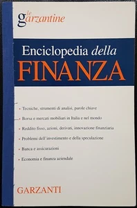 Collana Le Garzantine: Enciclopedia della Finanza, Ed. Garzanti, 1998 - Imagen 1 de 1