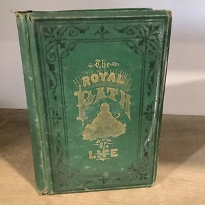 THE ROYAL PATH OF LIFE by T. L. Haines, 1879 Illustrated - Picture 1 of 10
