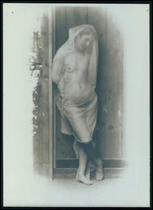 Modelo mujer desnuda francesa para artista foto tamaño mediano original años 1910 - Imagen 1 de 2