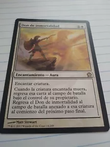 1x Gift of Immortality - Theros Spanish MTG - Picture 1 of 2