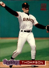 1994 Stadium Club San Francisco Giants Baseball Card #598 Robby Thompson