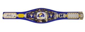 Kyren Williams Autographed Los Angeles Rams Championship Belt Beckett - Picture 1 of 2
