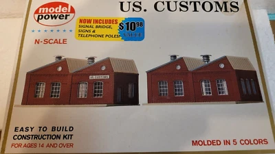 MODEL POWER U.S. CUSTOMS N SCALE 1547 N SCALE KIT - Image 1 of 4