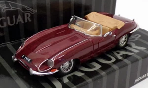 Corgi 1/43 Scale Model Car 02702 - Jaguar E Type Open Top - Burgundy - Picture 1 of 4