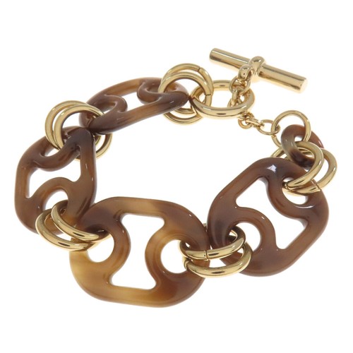 HERMÈS Bracciale HERMES Euridice Bracciale Corno di Bufalo Metallo [U