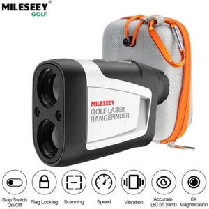 Mileseey 600M Weiß Golf Rangefinder mit Flag-Lock und Vibration,Wettbewerbe - Bild 1 von 10