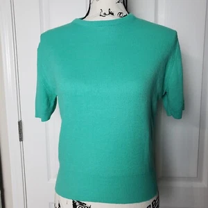 Vintage Vintage Little Sport Shop Swathmore aquagrüner Pullover Gr. 40 / Damen 8 - Bild 1 von 4