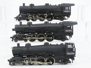 LOT of 3 HO Scale ATSF Santa Fe 4-6-2 Steam Locomotives DOES NOT RUN - Picture 1 of 17