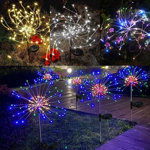 Christmas Lights Outdoor Solar Fairy String Lights Garden Xmas Home Decor - Picture 1 of 27