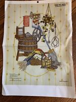 VTG 1980 Heritage Dolls Stitch & Stuff Embroidery Kit VICTORIAN Better Homes Gar 
