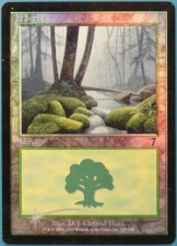 Forest (328) FOIL 7th Edition PLD Basic Land MAGIC CARD (ID# 227843) ABUGames