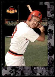 2001 TOPPS AMERICAN PIE FRED LYNN BOSTON RED SOX #31 - Picture 1 of 2