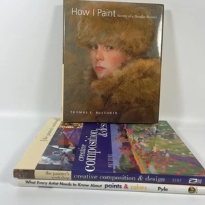 Lot 3 Painting Books Art Instruction Techniques North Light - Imagen 1 de 19