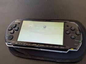 PSP Console 3000 PlayStation BUNDLE W Charger Memory Card Case 1 YEAR WARRANTY