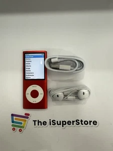 Apple iPod nano 8 GB (Prodotto) Rosso 4a Generazione - Ottime Condizioni (ENGR) - Foto 1 di 6
