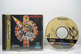 GUARDIAN HEROES Sega Saturn Video Game Japan Japanese book form JP