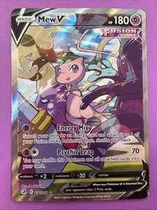 Mew V (Alternate Full Art) 251/264 Swsh08: Fusion Strike Holo - Picture 1 of 7