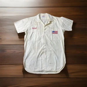 Vintage Pepsi cola men’s working Uniform  shirt 1950s Very Rare Collectible Item - Picture 1 of 9