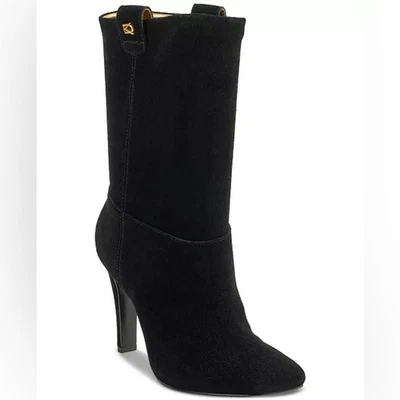 Donna Karan New York Mujer Donna Slouch Negro Gamuza Botas Talla 8 Foto 1 de 4