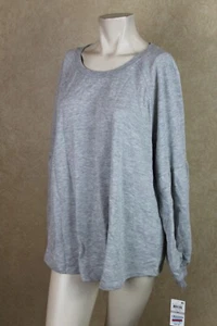 Nuevo suéter para mujer Style & Co gris brezo talla grande 1X nuevo con etiquetas _ b3a2 - Imagen 1 de 4