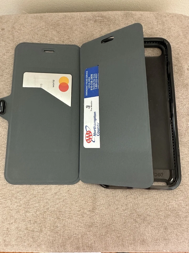 Tech21 Evo Wallet for iPhone 7 Plus - Black - Image 1 of 4