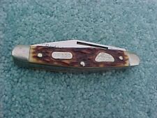 Vintage BOKER 1787 Stockman Pocket Knife "BRIDGING THE CONTINENT" Made in USA