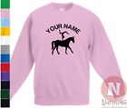 Personalised Equestrian vaulting sweatshirt Children kids - Just add name