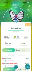Sin mantequilla Semana de la Moda Sombrero Gorra Evento Disfraz Pokémon Trade Go Pokémon - Imagen 1 de 2