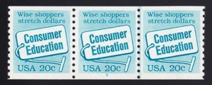 2005 Consumer Education issue – 20c PNC strip of 3 Plate # 2 Unused NH F-VF - Picture 1 of 1