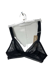 Maison Lejaby Lej Soft-cup Lace Black Triangle Bra Size 34A RRP £52 (Ref:H5) - Picture 1 of 7