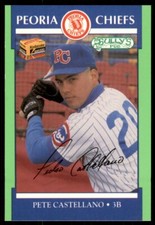 1990 Kodak Peoria Chiefs Pedro Castellano Peoria Chiefs #8