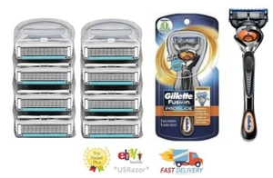 Maquinilla de afeitar Gillette FUSION Proglide FLEXBALL 8 hojas cartucho de recarga mango de afeitadora - Imagen 1 de 3