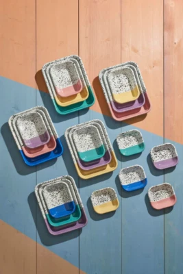 KAPKA Mind-Pop Enamel Big Meze Plate - Image 1 of 3