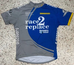 Nike Livestrong Race 2 Replace Discovery Channel Cycling Jersey Size Large - Picture 1 of 9