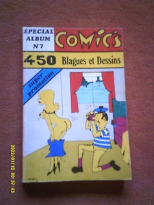 SPECIAL ALBUM COMICS N 7 BLAGUES ET DESSINS CURIOSA PIN UP FEMMES LEGERES - Imagen 1 de 6