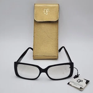 Donald J. Pliner Black Sunglasses made in Italy Style 300110 Unisex Rare - Picture 1 of 12