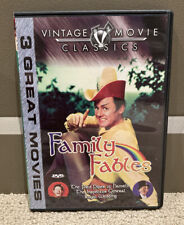 Family Fables (DVD, 2004) 3 Movies, Tested. *Read Item Description